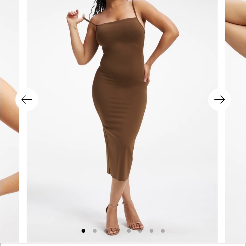 Good American Scuba Midi Dress